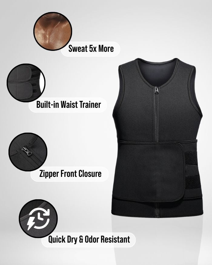 COREFIT™ — Veste Sauna · Accélérez votre transformation