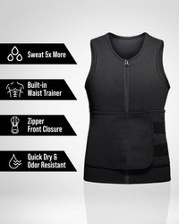COREFIT™ — Veste Sauna · Accélérez votre transformation