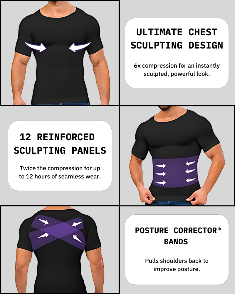 COREFIT™ — LE T-SHIRT GAINANT HOMME