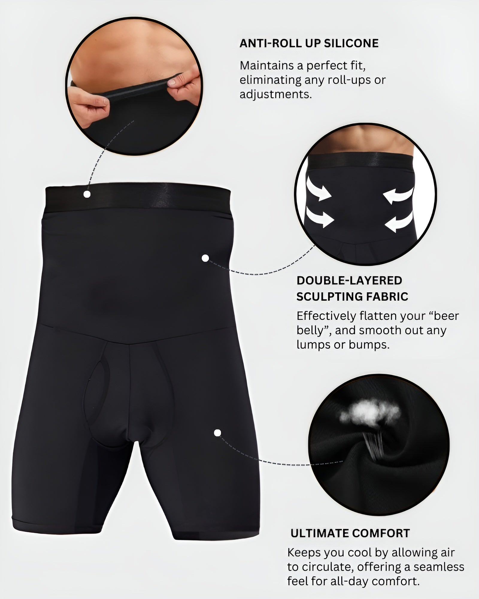 COREFIT™ — Short Gainant Homme