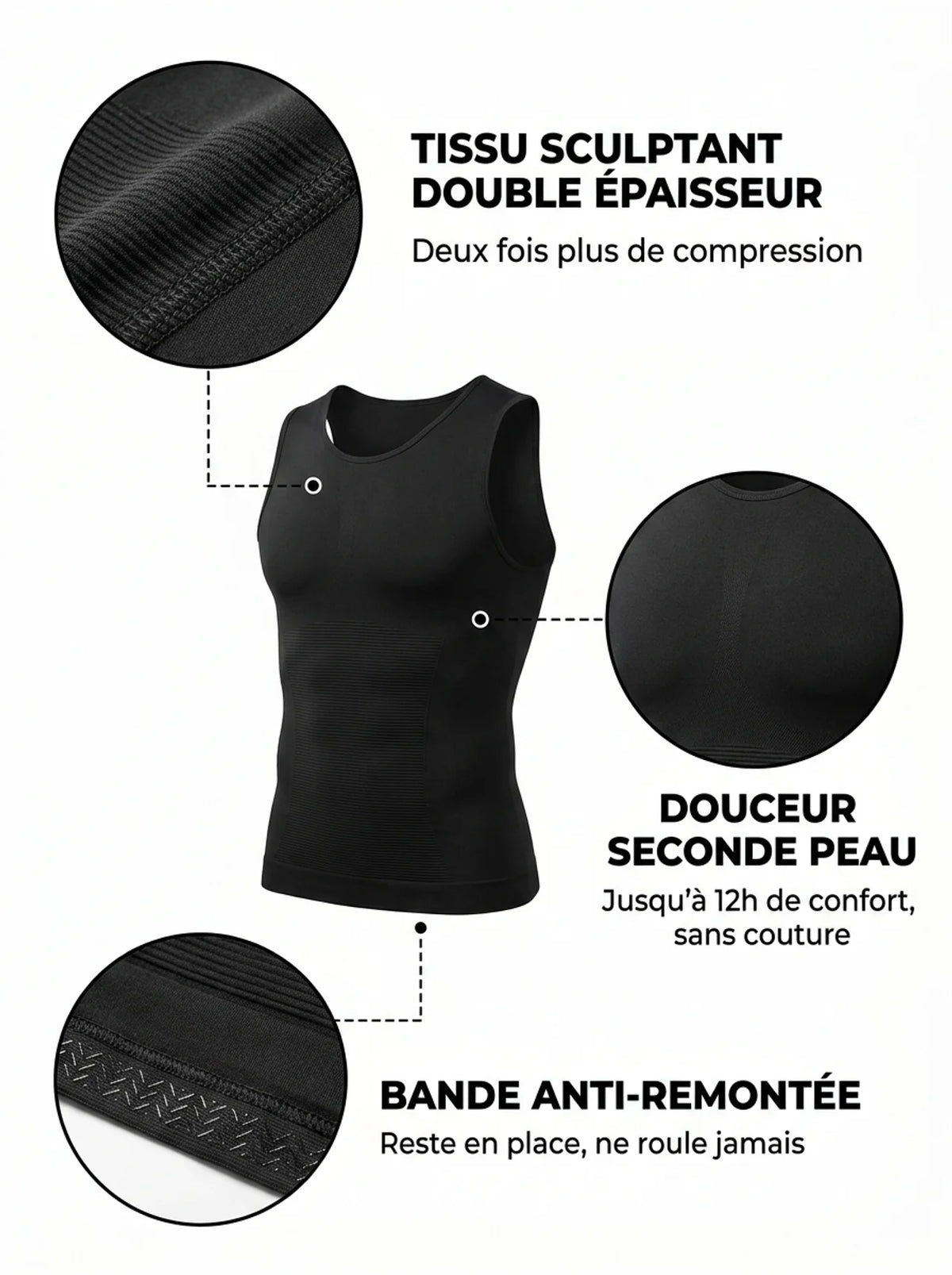 COREFIT™ Débardeur gainant  2.0